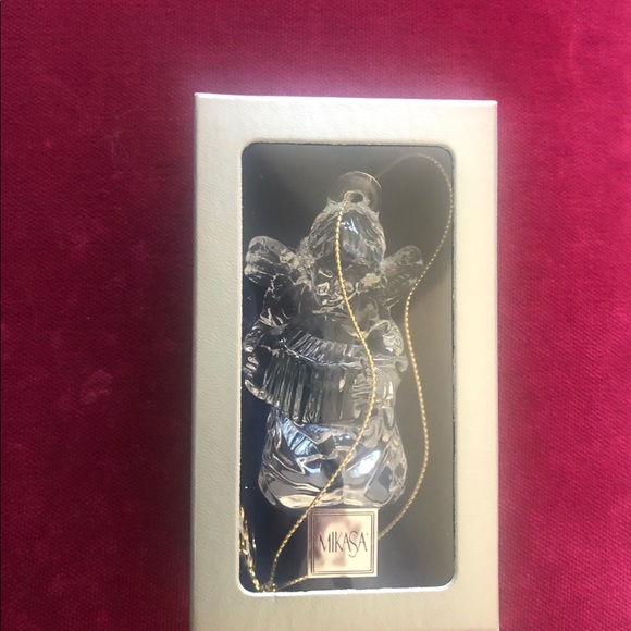 Mikasa Heavenly Music Crystal Christmas Ornament - Picture 5 of 6